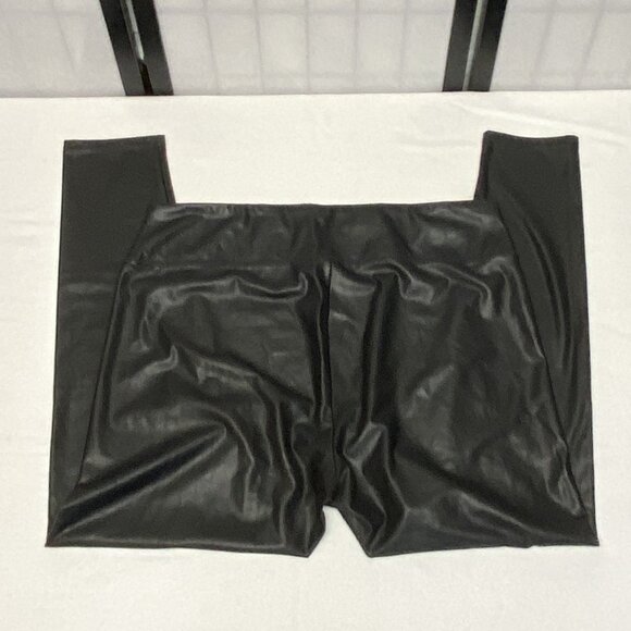 Wild Fable Faux Vegan Leather Leggings Black Pleather Skinny Pants NWOT XXL - Picture 10 of 13